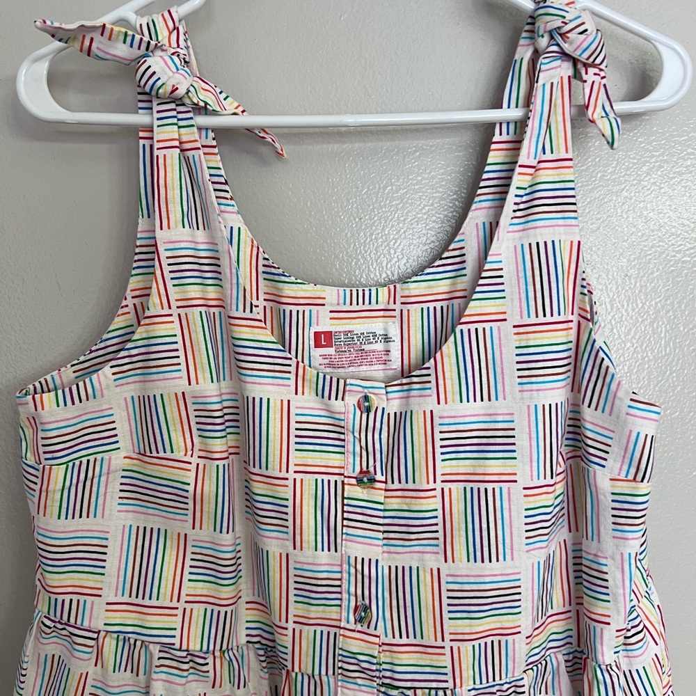 Colorful Striped Dress  Target PRIDE Striped Dress size large